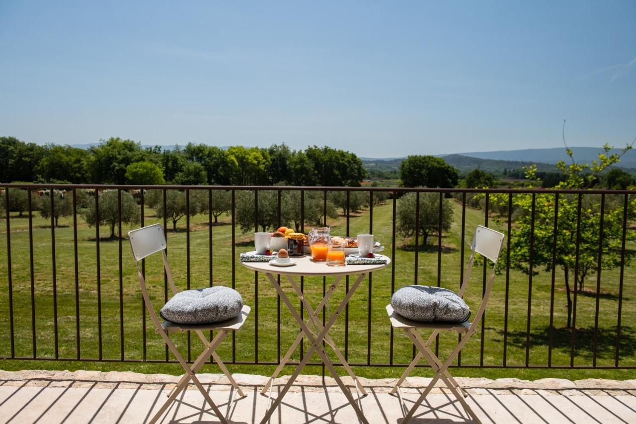 Bastide Toujours Dimanche, Maison De Vacances Avec Vue & Piscine Privee Gordes Esterno foto