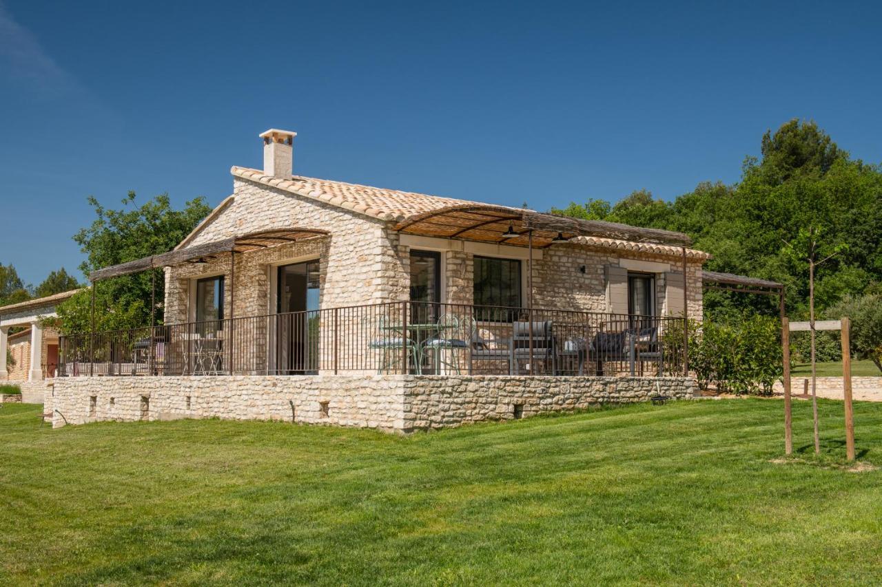 Bastide Toujours Dimanche, Maison De Vacances Avec Vue & Piscine Privee Gordes Esterno foto