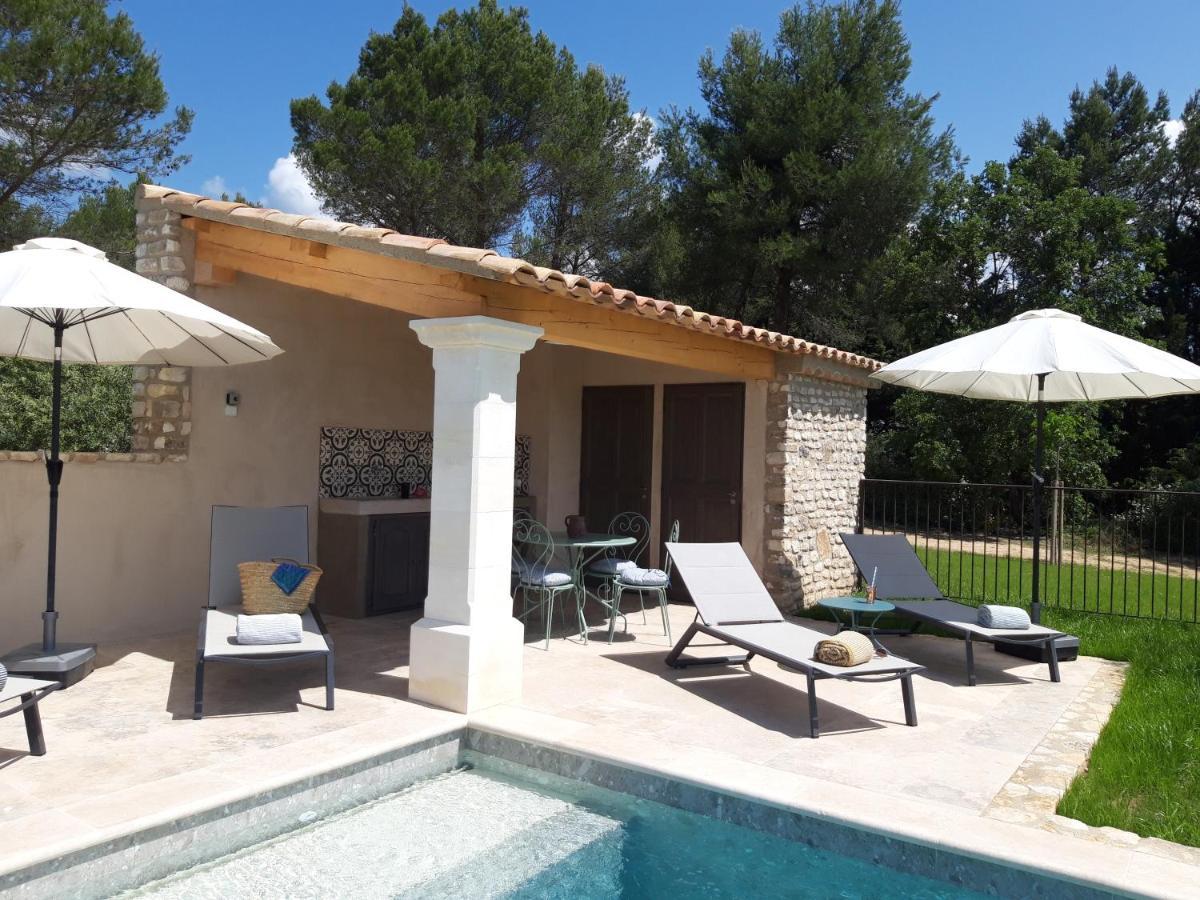 Bastide Toujours Dimanche, Maison De Vacances Avec Vue & Piscine Privee Gordes Esterno foto