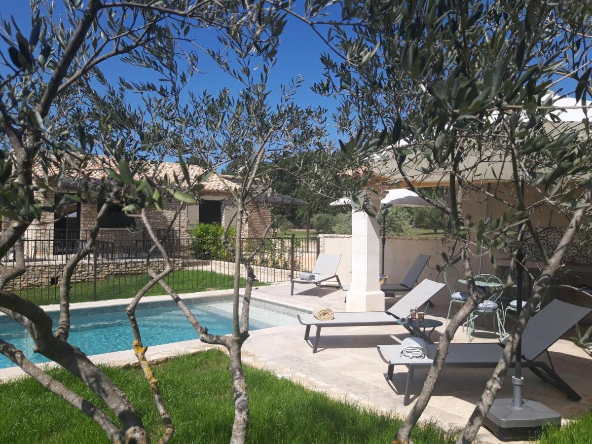 Bastide Toujours Dimanche, Maison De Vacances Avec Vue & Piscine Privee Gordes Esterno foto
