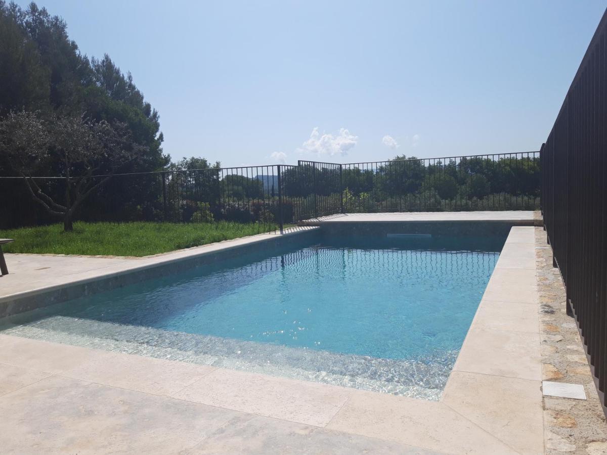 Bastide Toujours Dimanche, Maison De Vacances Avec Vue & Piscine Privee Gordes Esterno foto