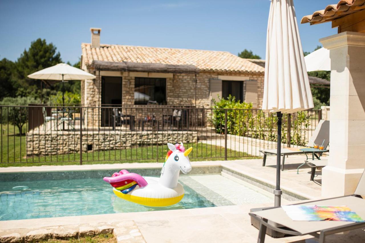 Bastide Toujours Dimanche, Maison De Vacances Avec Vue & Piscine Privee Gordes Esterno foto