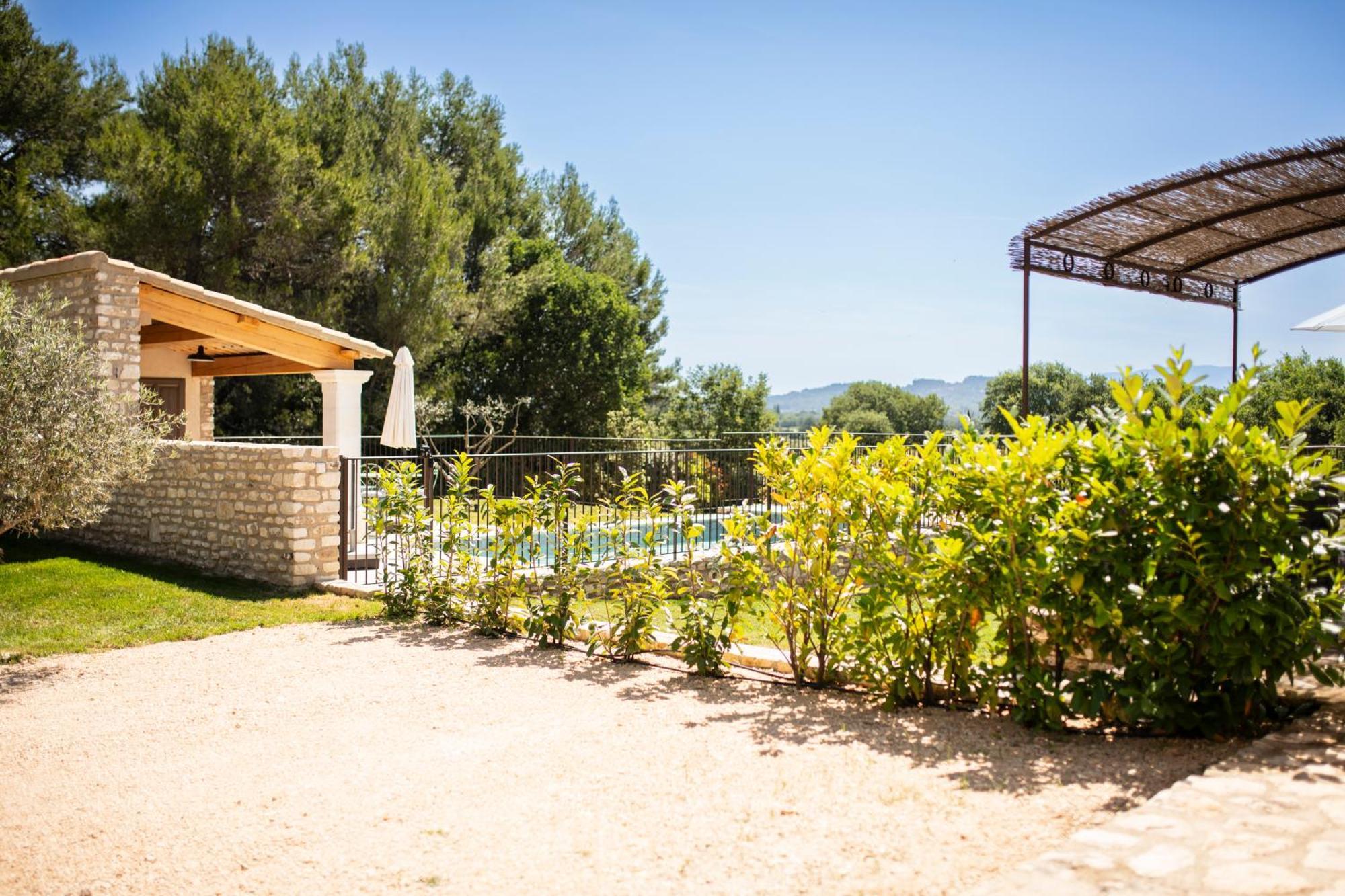 Bastide Toujours Dimanche, Maison De Vacances Avec Vue & Piscine Privee Gordes Esterno foto